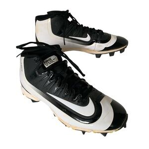 Nike Huarache Baseball Cleats 2KFilth Keystone Mid Black White Men’s Size 8.5